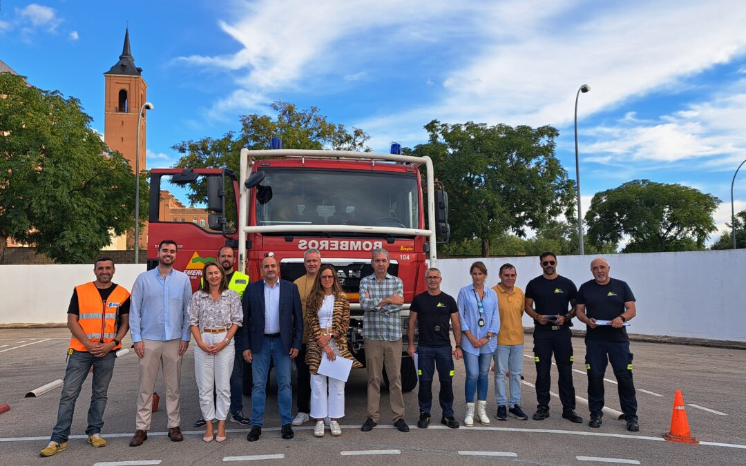 Finaliza en el Circuito de la Jefatura Provincial de Tráfico la prueba de conducción de las oposiciones a bombero del SCIS